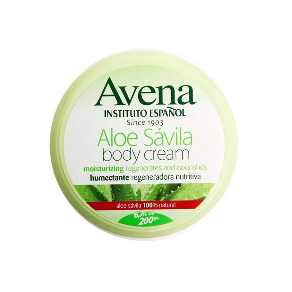Avena Aloe Savila Body Cream.. Moisturizing, Regenerates, Nourishing. 6.7 oz... amtc by Instituto Espanol