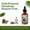 Mayan's Secret - Pure Cold-Pressed Castor Oil Organic Hexane-Free Unrefined 4 fl oz Glass Bottle  Natural Castor Oil for Hair Growth, Eyelashes, Eyebrows, Skin, Face & Body  USDA Certified view 4