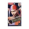 Red by Kiss POWER WAVE DUO COLOR FASHION SATIN Durag (Purple Orange) view 1