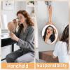 XPXKJ Hand Mirror Vintage Handheld Mirror with Handle Vanity Makeup Mirror Travel Mirrors view 4