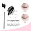 Beauty7 Eyelash Brush Eyebrow Brush Spoolie Brush Eyelash Resuable Dual Comb Stainless Steel Teeth Mascara Applicator Makeup Tool Eyebrow Eyelash view 4