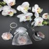 12 Pcs New Baptism Compact Mirror Keychain Favor - Bautizo Recuerdos / 3 Angel Baby Design Makeup Compact/First Communion With Organza Bags view 1