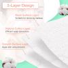 444PCS Square Cotton Pads for Face, Ultra Soft & Lint-Free & Textured, Facial Eye Makeup Remover Pads, Face Pads Cleansing Cotton Squares, Natural Premium Cotton Rounds Cosmetic Cotton Pads for Toner view 4