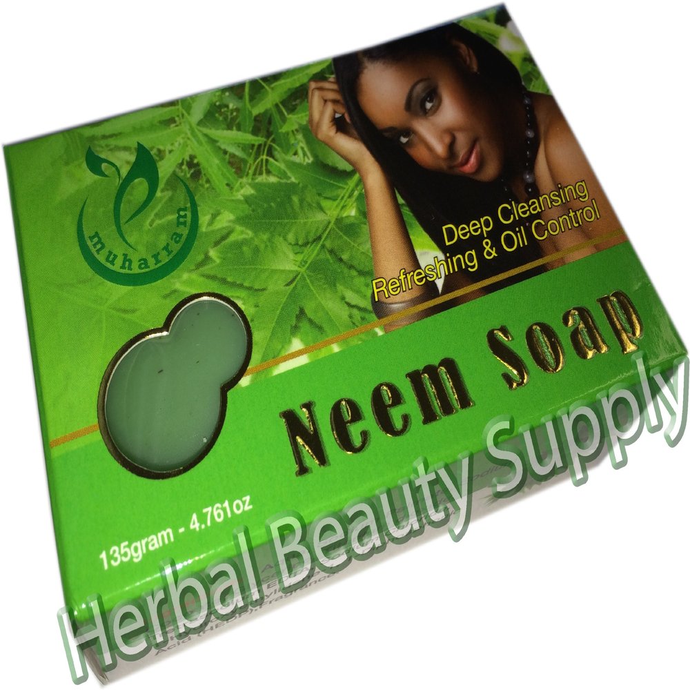 135g Neem Soap Deep Cleansing Refreshing & Oil Control Deep Cleansing Clear Skin