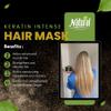 Natural Formula Keratin Hair Mask - Intense Repair, Hair Mask for Frizzy Hair - 350ml view 3