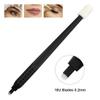 10pcs Disposable Microblading Manual Pen with Needle and Cap Permanent Makeup 18 U Blades 0.2MM,disposable blister package view 2