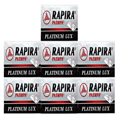 35 Rapira Platinum Lux Double Edge Razor Blades