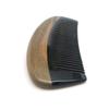 Badass Beard Care Black Series - Fine Tooth Ox Horn Comb For Men - 100% Ox Horn & Sandalwood, Hand Made, Sanded and Polished view 2