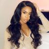 130 Density Natural Color Glueless Lace Front wigs human hair with baby Hair Brazilian Body Wave human hair wigs for black Women (16 inch, lace front wig) view 1