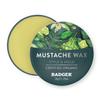 Badger Mustache Wax, Medium Hold, Light Masculine Scent, Easy to Apply, Certified Organic Versatile Moustache & Beard Wax, .75 oz Tin view 1