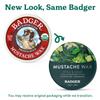 Badger Mustache Wax, Medium Hold, Light Masculine Scent, Easy to Apply, Certified Organic Versatile Moustache & Beard Wax, .75 oz Tin view 3