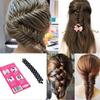 AnHua 6PCS Fashion French Hair Styling Clip Stick Bun Maker Braid Tool Hair Accessories Twist Plait Hair Braiding Tool (Black) view 3