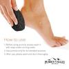 Pumice Stone - Natural Earth Lava Black - Callus/Corn Remover for Feet Heels and Palm - Pedicure Exfoliation Tool - Dry Dead Skin Scrubber - Health Foot Care view 4