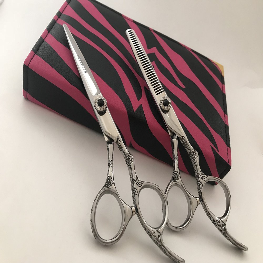 6"Professional Barber Saln Hair Stylist Hairdresser Hair Cutting Very Sharp Razor Edge