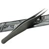Ingrown Hair Tweezers by Zizzili Basics - Surgical Grade Stainless Steel Fine Pointed Tweezer - Precision Aligned Tips for Splinter, Eyebrow & Facial Hair Removal - with Bonus Tip Guard & Carry Pouch view 1