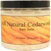 All Natural Cedarwood Bath Salts by Eclectic Lady, 8 ounces view 1