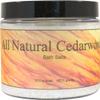 All Natural Cedarwood Bath Salts by Eclectic Lady, 16 ounces view 1