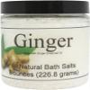 All Natural Ginger Bath Salts by Eclectic Lady, 8 ounces view 1