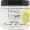 All Natural Lemon Bath Salts by Eclectic Lady, 16 ounces view 1