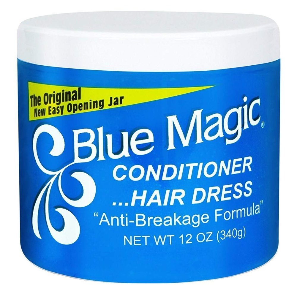 Blue Magic Conditioner Hairdress 12 Ounce Jar (354ml) (2 Pack)