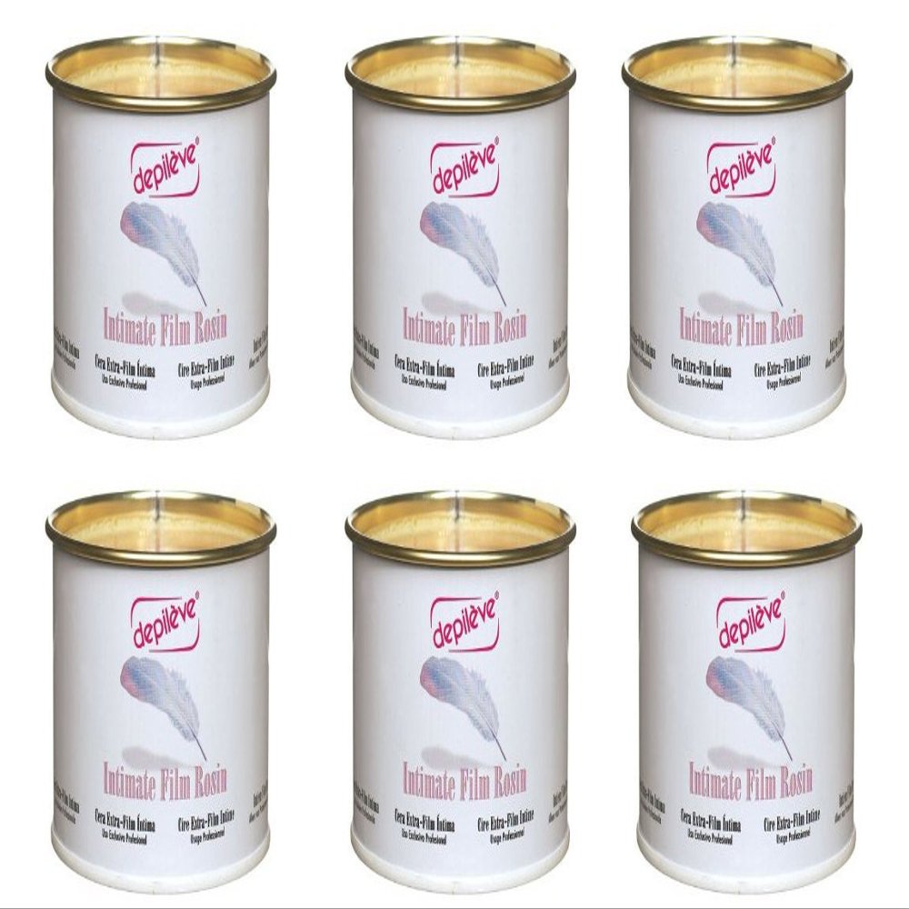 Depileve Set of 6 Hair Removal Intimate Film Rosin