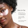 Wander Beauty Baggage Claim - Rose Gold Foil Under Eye Patches For Dark Circles and Puffiness - Under Eye Mask Depuffs & Firms - Brightening Eye Mask for Under Eye Bags (6 Pairs) view 3