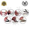 CUT THROAT BARBER SHAVING RAZOR VENUS SHAVING GEL, 100 BLADES Professional Stainless Steel Straight Edge Razor with 100 Single Edge Blades - Close Shaving Men's Manual Shaver view 2