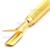 AAProTools Acrylic Nail Pincher Tool Multi Function Cuticle Pusher Tweezer Magic Wand Gold view 3