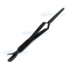 AAProTools Cuticle Magic Wand Pusher Tweezer Multi Function Acrylic Nail Pincher Tool Black & Gold New view 2