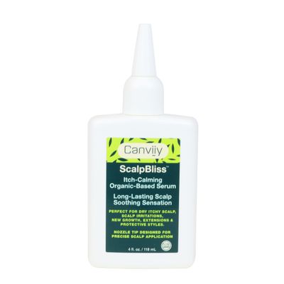 Canviiy ScalpBliss Itch-Calming Serum, Long-Lasting Soothing Scalp Moisturizer for Dry itchy Scalp, Enriched with Aloe Vera, Witch Hazel, Manuka Honey and Peppermint Oil (Organic Based)