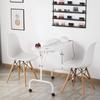 Yaheetech 37-inch Portable & Foldable Manicure Table Nail Desk Workstation with Large Drawer/Client Wrist Pad/Controllable Wheels/Carrying Case for Spa Beauty Salon White, 1 Count (Pack of 1) view 2