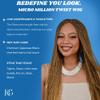 JBG SERVICES Twisted Wigs, 22-Inch Micro Million Twist Braided Wig - Light, Ultra Braid Wigs for Black Women with Glueless Front Lace Closure - No Tangle Synthetic Braids - Copper Blonde - Color 27 view 3