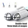10 Pcs Double Sided Manual Tattoo Fog Eyebrow Pen Needle Tip Holder Tool Manual Pen Kit for Makeup Supplies view 3