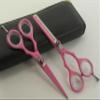 5.5" Professional Barber Razor Edge Titanium Coated Hair Cutting and Texturizing Shears Scissors Set+case view 1