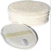 6Pack (Large 6.3x4.3 inches) Exfoliating Face Body Pad (100% Soft Terry Cloth) Cloth Materials Loofah Sponge Scrubber Brush Close Skin for Men and Women When Bath Spa and Shower view 1