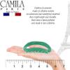Camila Paris CP2581 French Hair Clip for Women, Green, Girls Hair Claw Clip Jaw Fashion Durable and Styling Hair Accessories for Women, Luxury Ladies Strong Hold No Slip Grip Clamp, Made in France view 3
