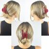 Camila Paris CP2529 French Hair Clip for Women for Thick Hair for Long Curly Wavy Hair, Red, Girls Hair Claw Clips Jaw Styling Hair Accessories for Women, Strong Hold No Slip Grip, Made in France view 2