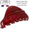 Camila Paris CP2529 French Hair Clip for Women for Thick Hair for Long Curly Wavy Hair, Red, Girls Hair Claw Clips Jaw Styling Hair Accessories for Women, Strong Hold No Slip Grip, Made in France view 4