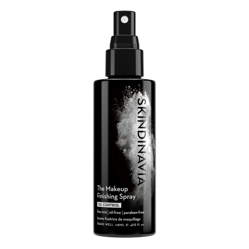 Skindinavia The Makeup Finishing Spray, Oil Control Makeup Setting Spray, All-Day Wear, Long-Lasting Up to 16+ Hours, Heat-Resistant & Waterproof, Fine Mist, 4.0 Oz