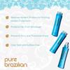 Pure Brazilian 3-Piece Daily Essentials Kit: Anti-Frizz Shampoo, Conditioner & Miracle Leave-In Conditioner with Keratin, Cocoa Butter & Bulgarian Rose Wate view 2