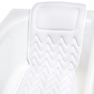 Bath Pillow for Tub, Full Body Bathtub Pillow and Mat for Head, Neck and Back Support, Relaxing Spa Cushion Head Rest and Mat for Tub Jacuzzi, Luxury Bathtub Accessories for Women and Men Quick Drying