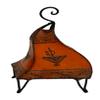 Treasures Of Morocco Henna Lamps & Sconces Moroccan Hand Made Leather lamp Henna Tattoo African Orange view 3