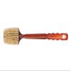 Bass Brushes | Esthetician Grade Bath & Body Brush | 100% Natural Bristle FIRM | High Polish Acrylic Handle | Square Style | Tortoise Shell Finish | Model 79T - TSL view 2