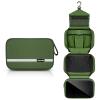 dopobo Travel Toiletry Bag for Women, Dopp Kit for Men, Waterproof Makeup Bag Shaving Bag with Hanging Hook, Portable Toiletry Organizer for Traveling and Camping (Army Green) view 1