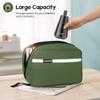 dopobo Travel Toiletry Bag for Women, Dopp Kit for Men, Waterproof Makeup Bag Shaving Bag with Hanging Hook, Portable Toiletry Organizer for Traveling and Camping (Army Green) view 2