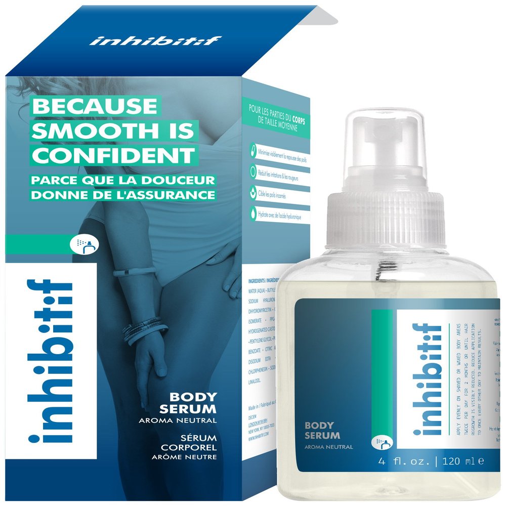 Inhibitif Advanced Hair-Free Body Serum-4 oz.