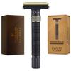 VIKINGS BLADE Adjustable Double Edge Safety Razor + Luxury Case. Smooth, Reusable, Eco-Friendly (The Emperor Augustus) view 1