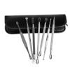 Blackhead Removal Tool Kit - Seven Piece Professional Steel Comedone Extractors - Blackhead Remover Pimple Comedone Extractor Tool Best Acne Removal Kit - EarWax Specialist Edition view 3