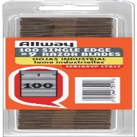 0.009-Inch Industrial Quality Single Edge Razor Blades, 100-Pack