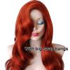 KKbeauty 28 Jessica Rabbit Long Wavy Copper Red Cosplay Wig Spiral Curly Anime Heat Resistant Hair for Women view 3